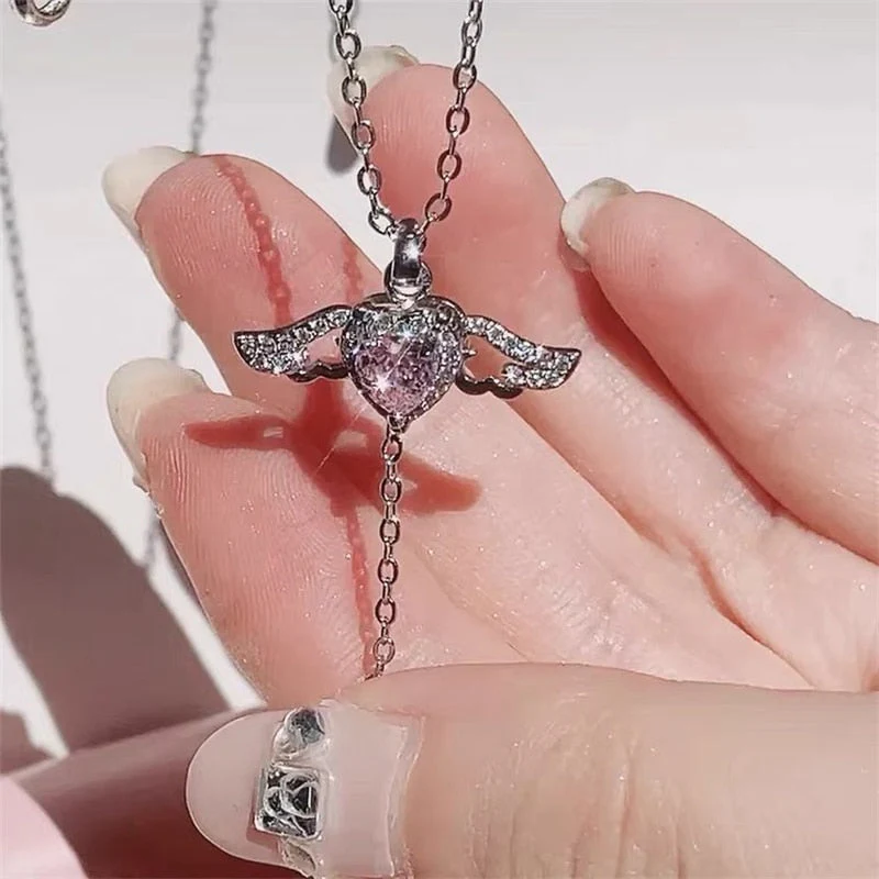 Cupid's Heart of Love Necklace - Image 2