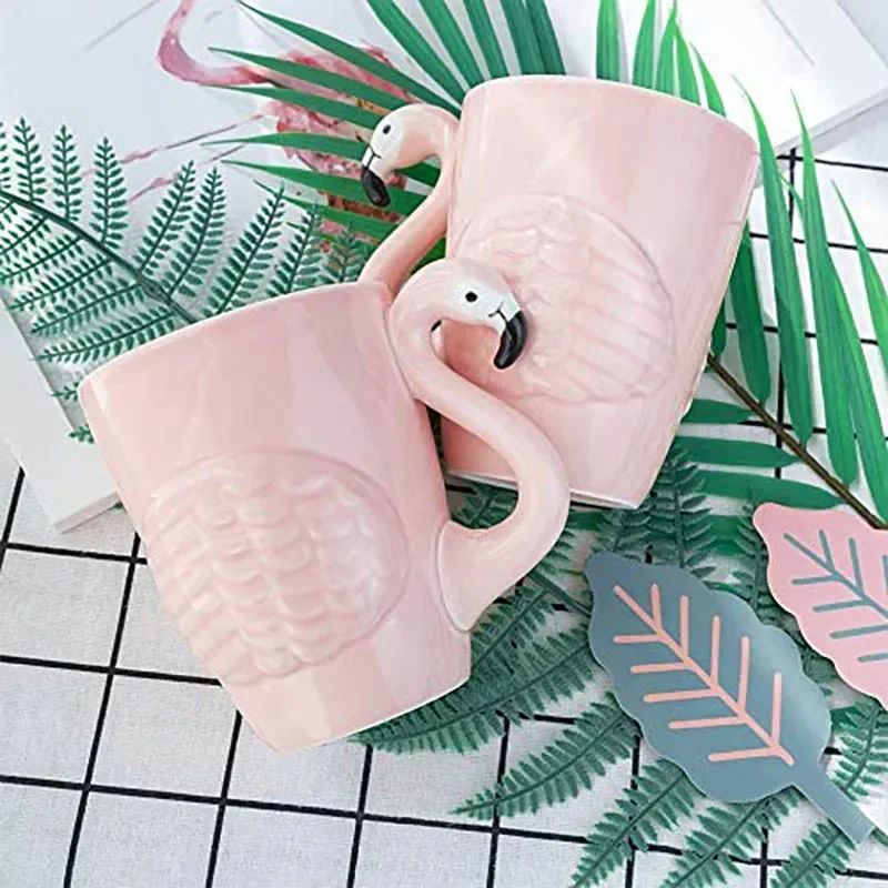 Pink Flamingo Ceramic Tea Set - Image 3