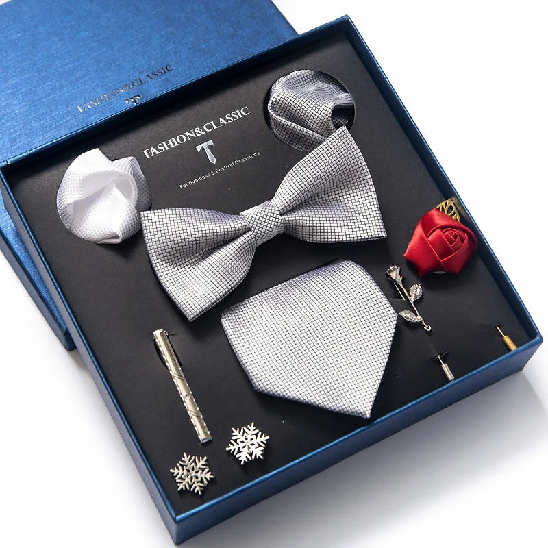 Men Tie Set Luxury Gift Box - Image 2