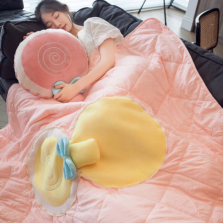 Nap Buddy Fruit Foldable Blanket Pillows - Image 3