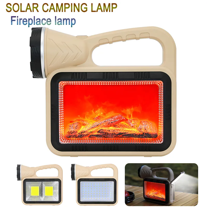 Sun Glow Solar LED Camping Flashlight - Image 3