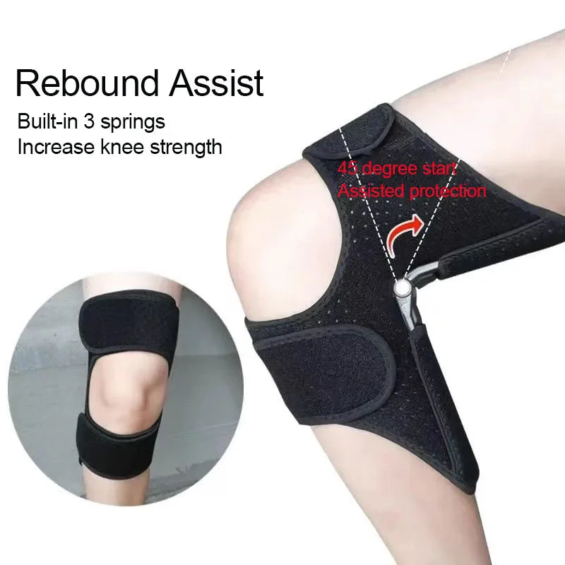 Adjustable Spring Loaded Power Knee Stabilizer Pad - Image 2