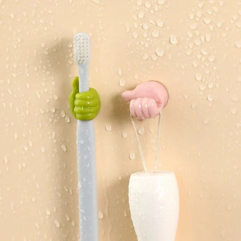 Thumbs-up Multifunctional Sticky Wall Hook - Image 3