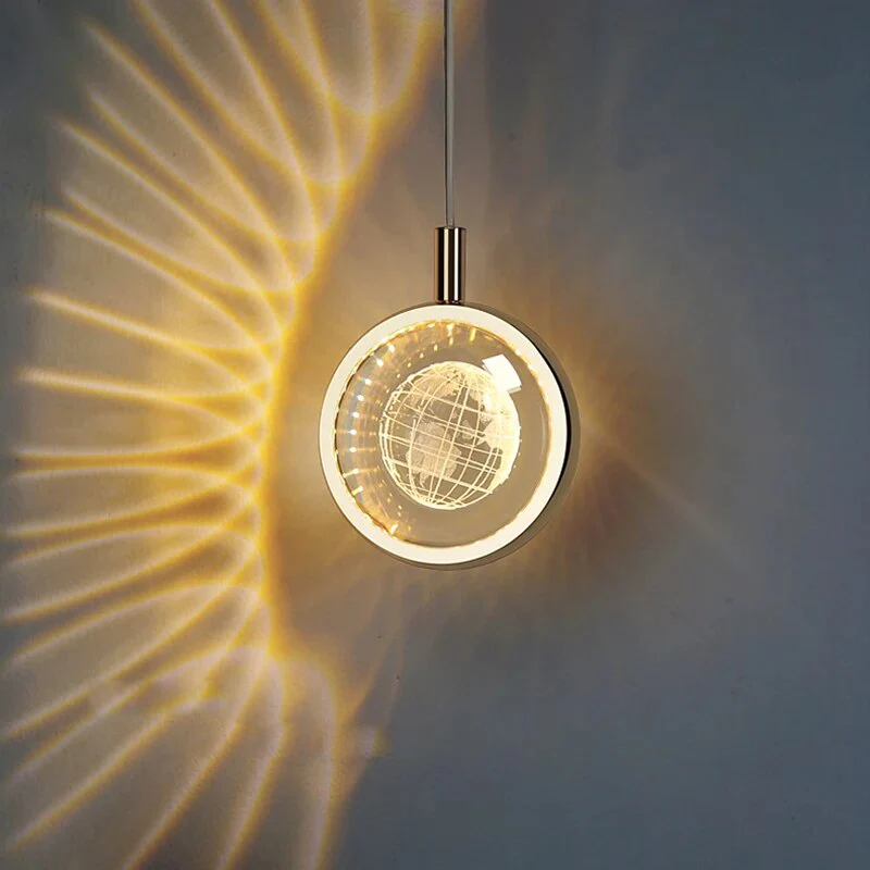 Romantic Crystal Rotating Mood LED Lights - Image 3