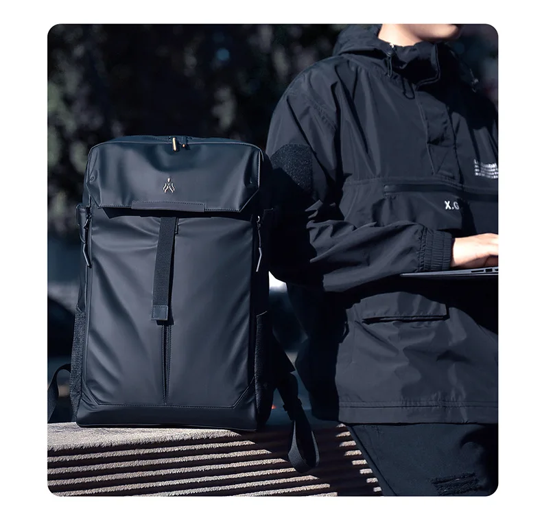 Multi-Compartment Urban Life Travel Backpack - Image 3