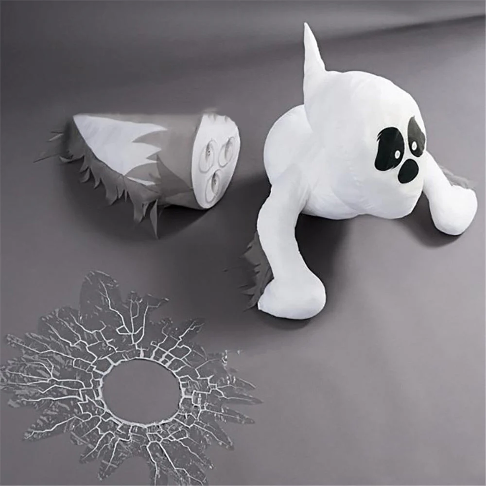 Window Crashing Ghost Halloween Decoration - Image 2