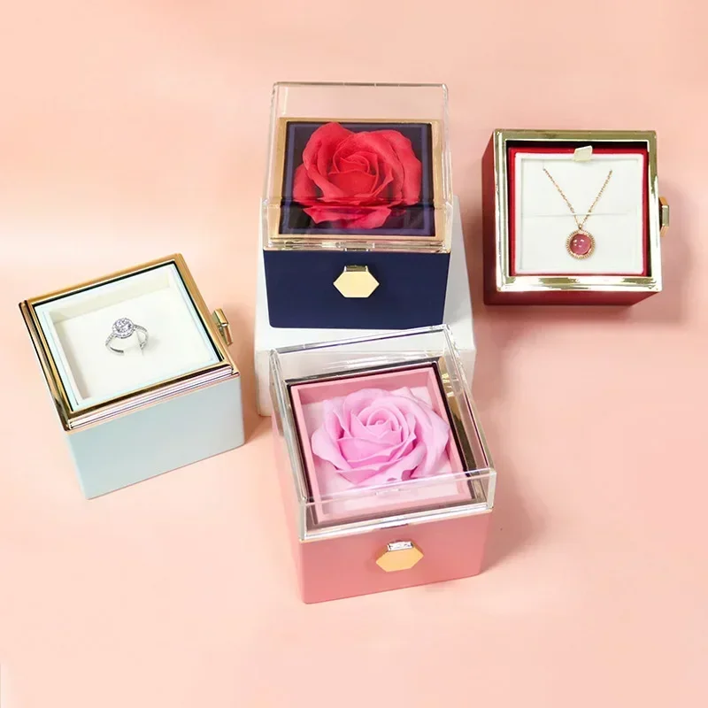 Eternal Rose Spin Display Jewelry Box - Image 2