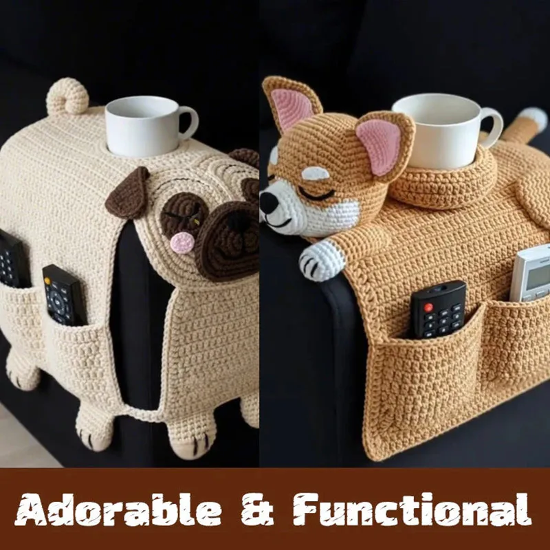 SitBoy Dog Figure Sofa Armrest Remote Organizer - Image 3