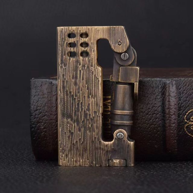 Mechanical Brass Antique Kerosene Lighter - Image 3