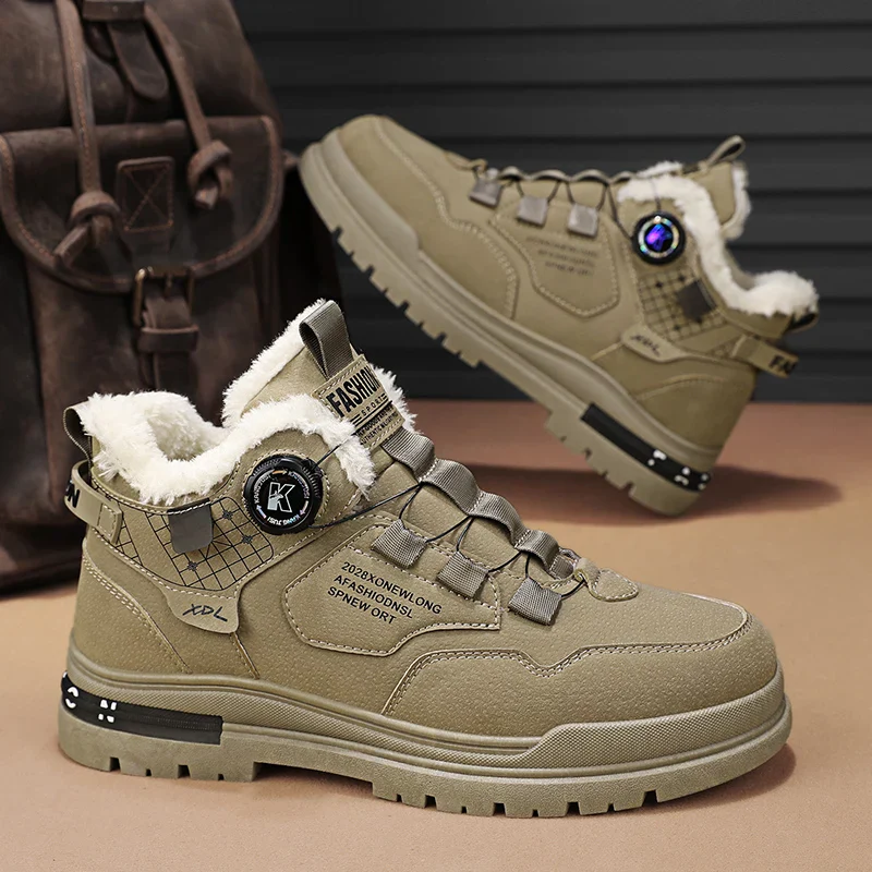 Warm Winter Walk Shockproof Sneakers - Image 1