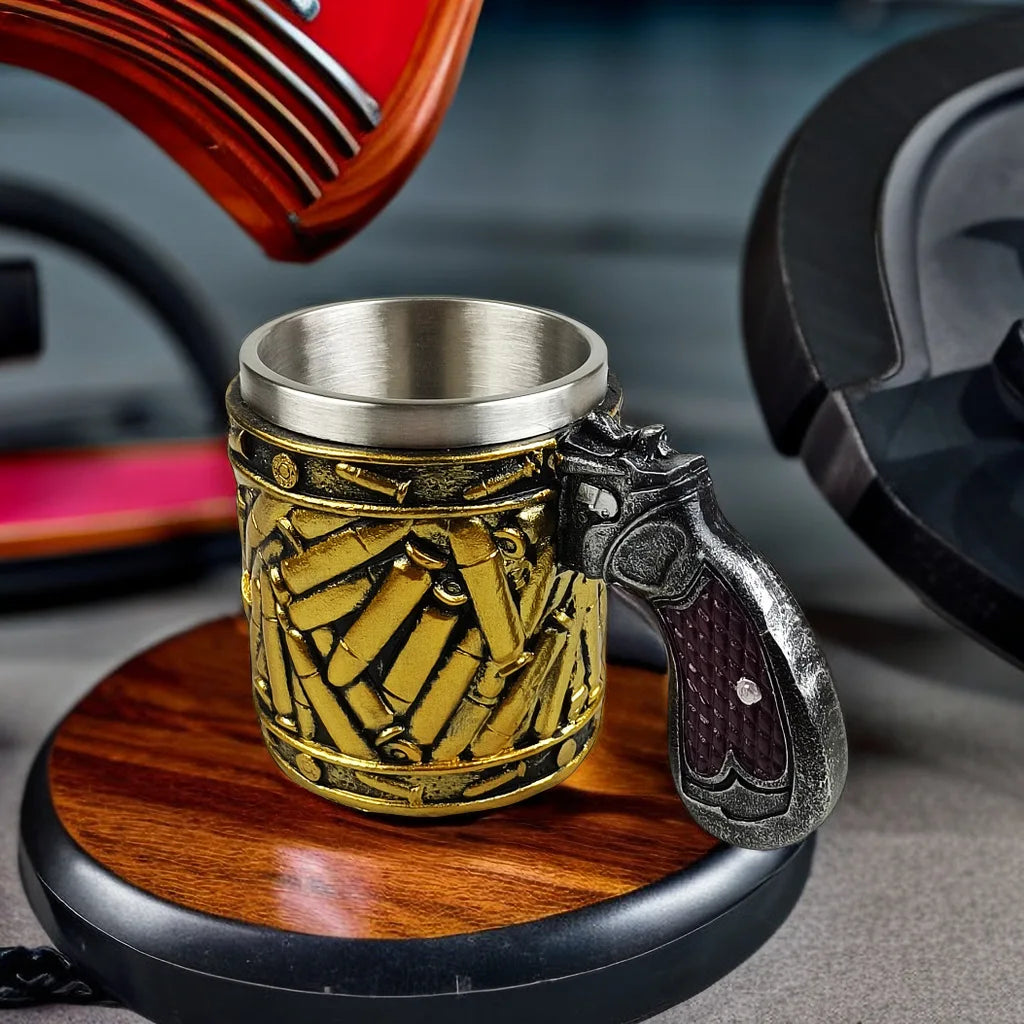 Gun Handle Bullet Design Mug - Image 3