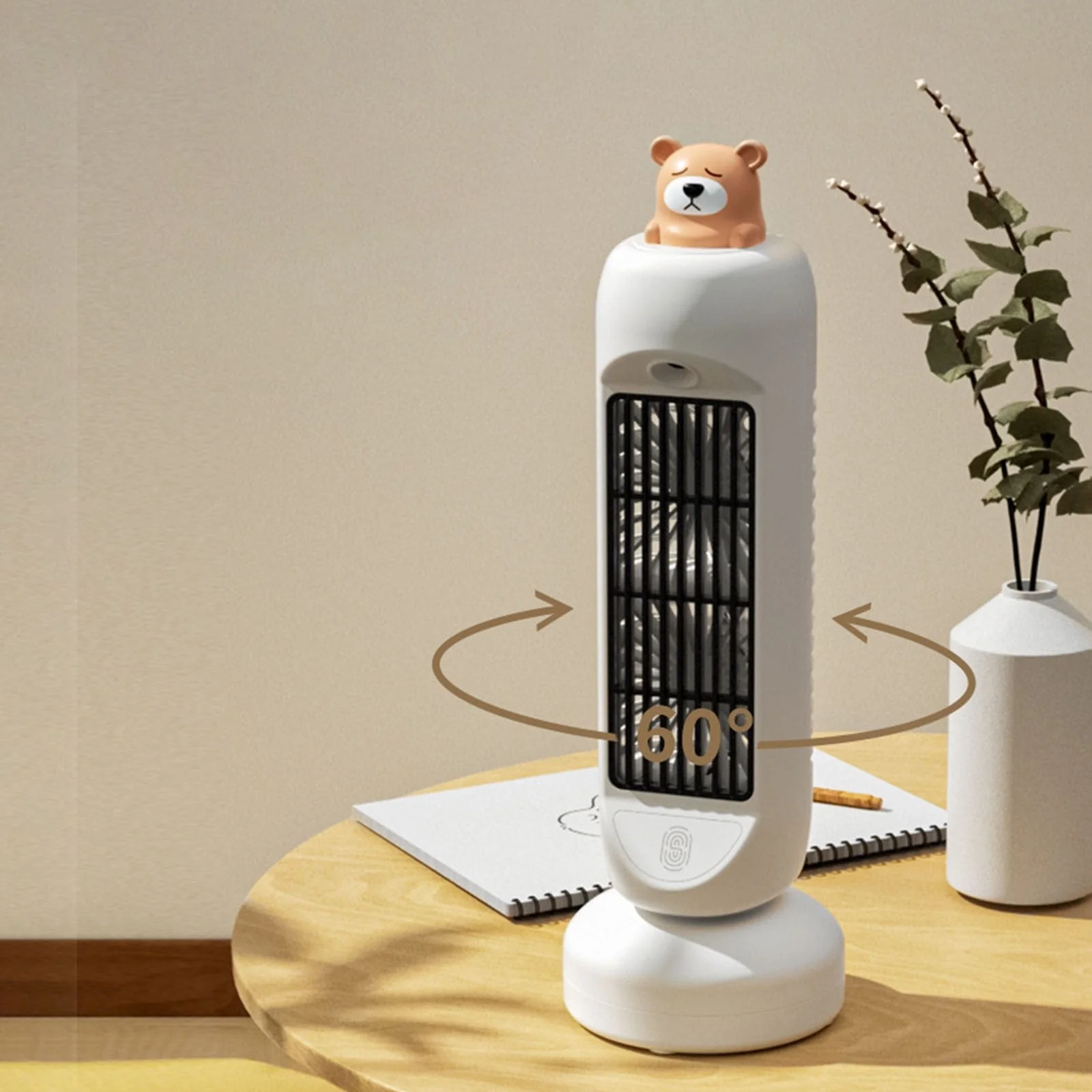 Mini Bear Air Cooler Humidifier Fan - Image 3