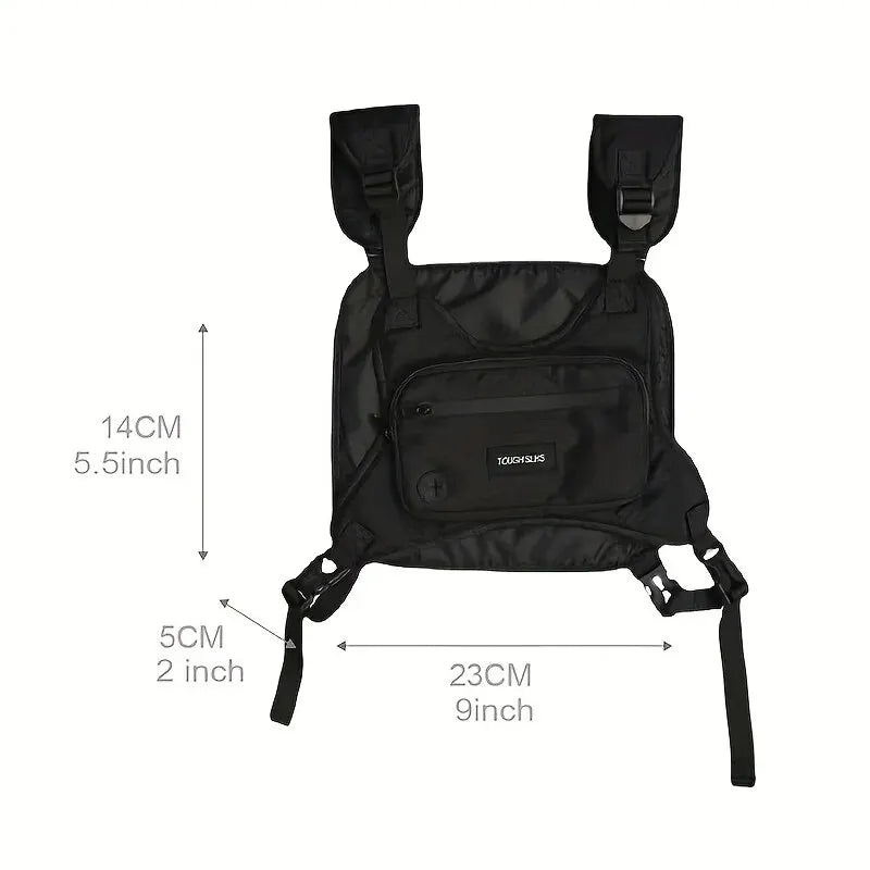 Adjustable Strap Ergonomic Chest Bag - Image 3