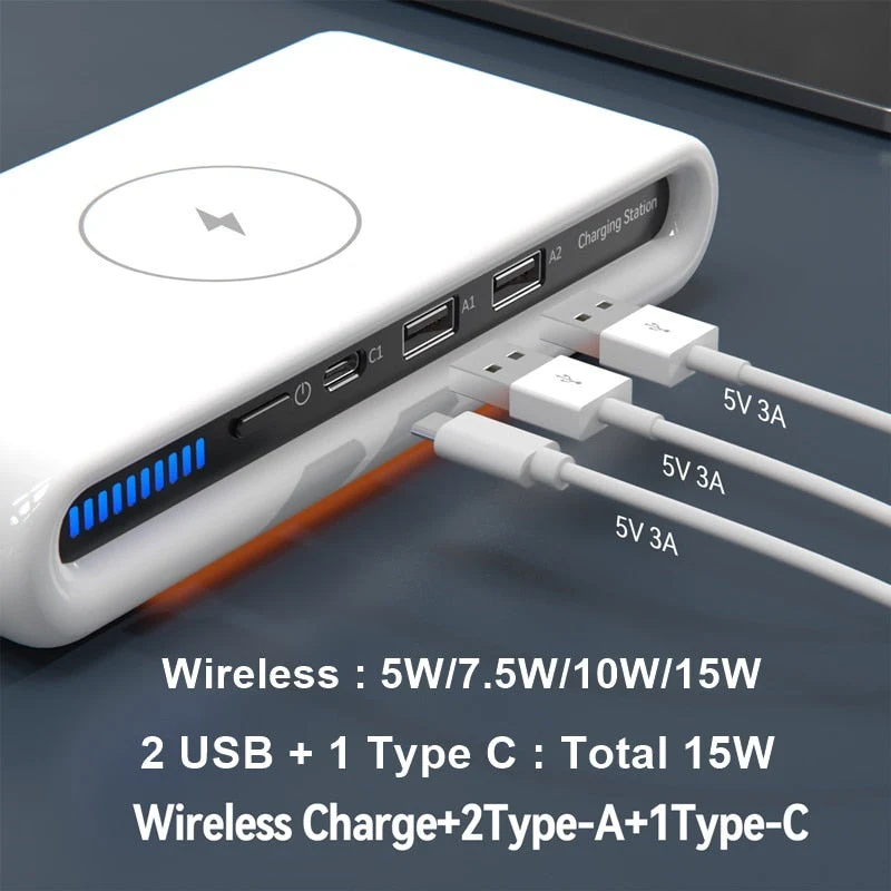 4in1 Smart Wireless Charging Station - Image 3