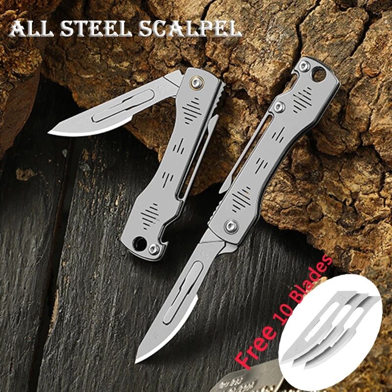 Stainless Steel Camping Master Folding Multifunctional Knife - Image 2
