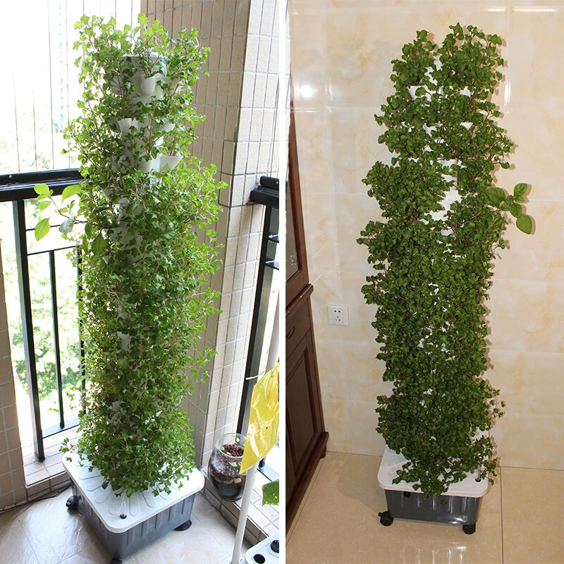 Green Life Vertical Hydroponic Home Gardening Kit - Image 3