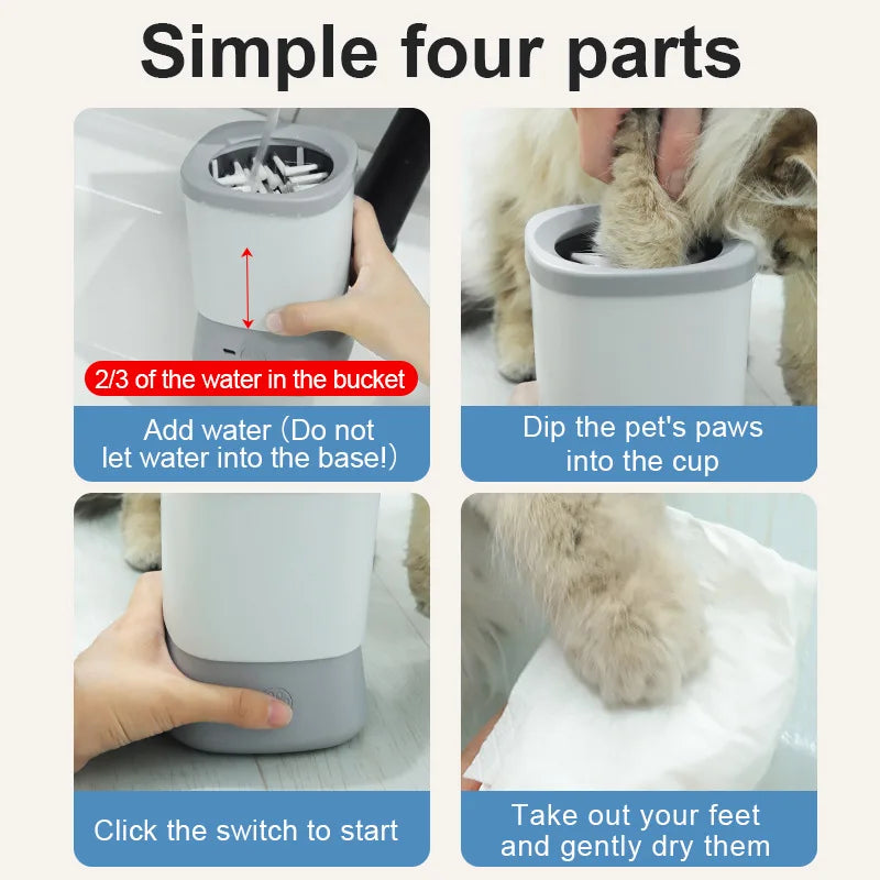 Automatic Cleaning Pet Paw Washer - Image 3