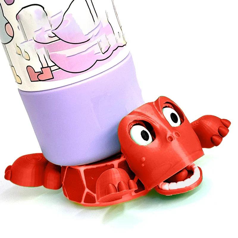 Panicked Turtle Mug Holder Coaster - Image 2