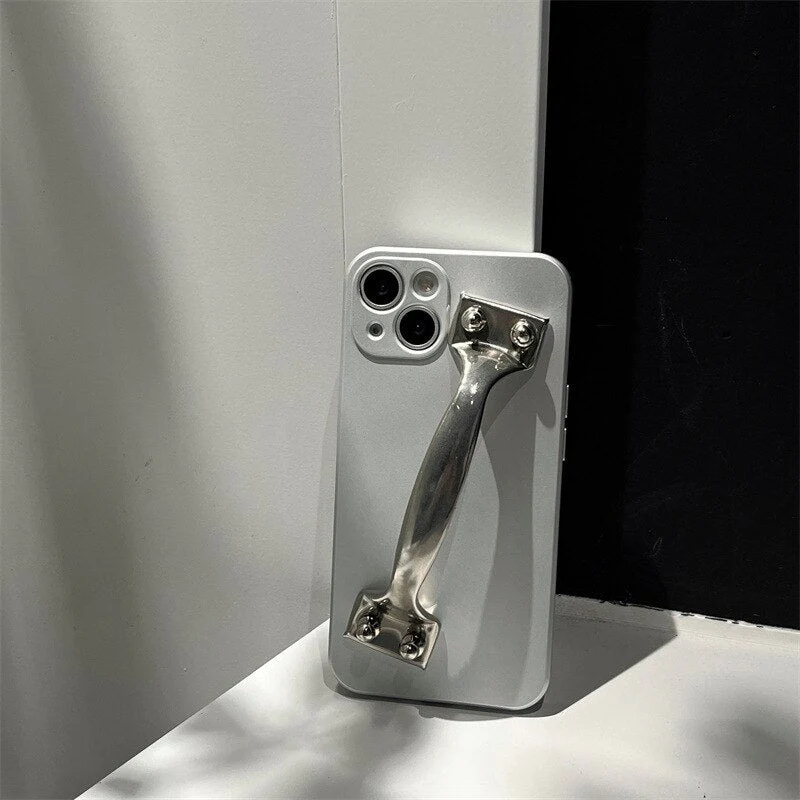 Creative Door Handle Phone Case - Image 1
