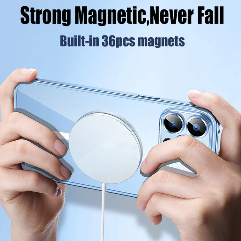 Metal Bumper Aluminum Magnetic Phone Case - Image 2