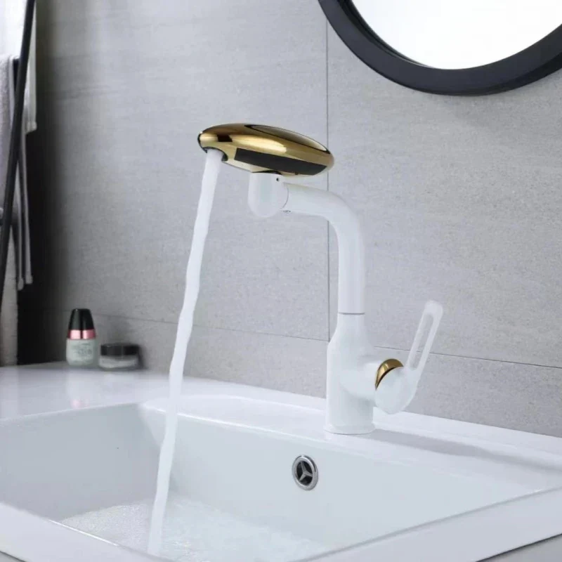 Multifunctional Waterfall Rotating Nordic Basin Faucet - Image 3