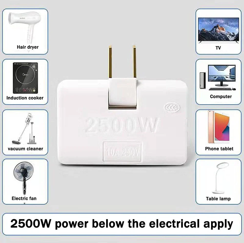Foldable Tri-Plug Anywhere Charge Adapter - Image 3