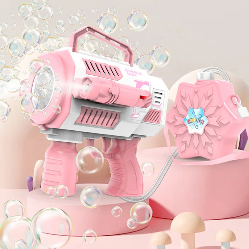 Flashing Automatic Large Capacity Bubble Gun - Image 2