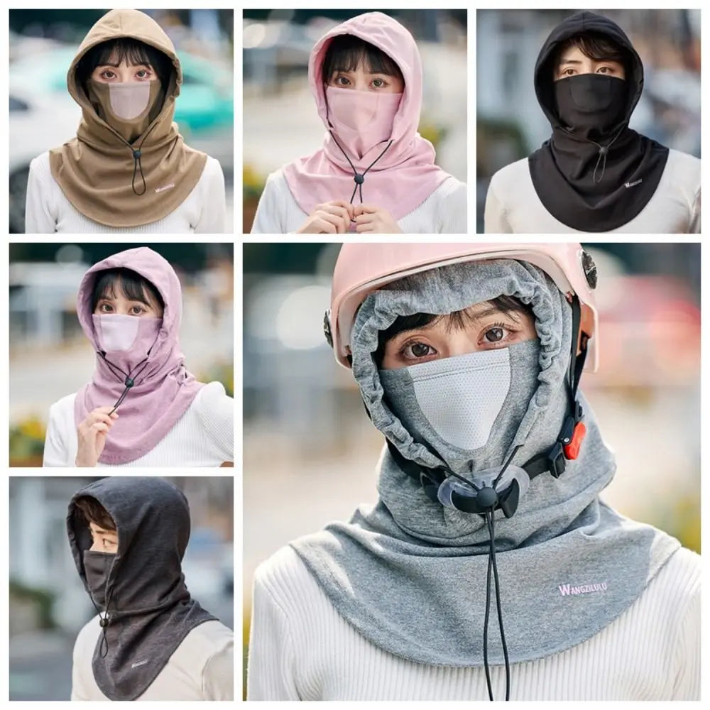 Breathable Sun Shield Ice Silk Face Mask - Image 2
