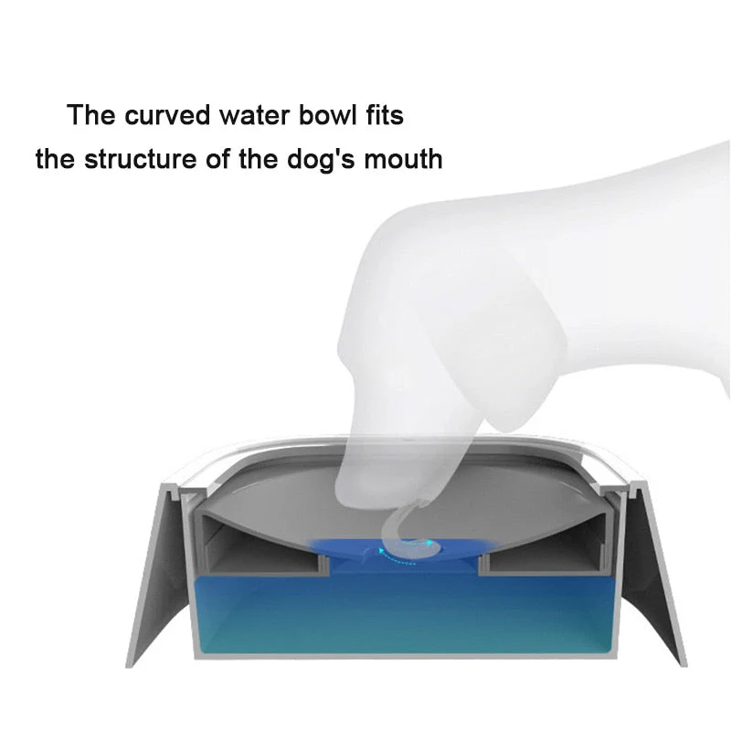 No-Spill Pet Water Dispenser Bowl - Image 3