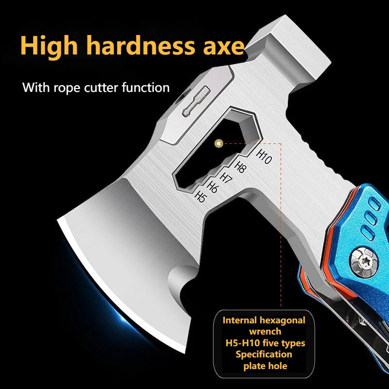 Multi-Use Axe Hammer Pliers Outdoor Multi-Tool Gadget - Image 2