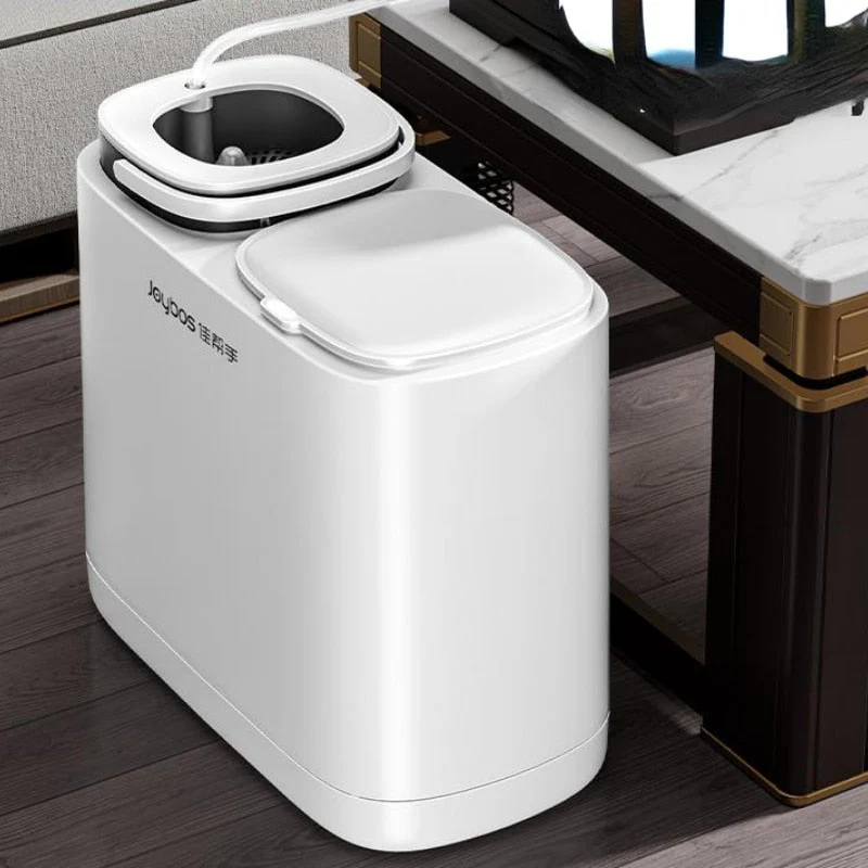 Dual Load Dry Wet Compartment Trash Can - Image 2
