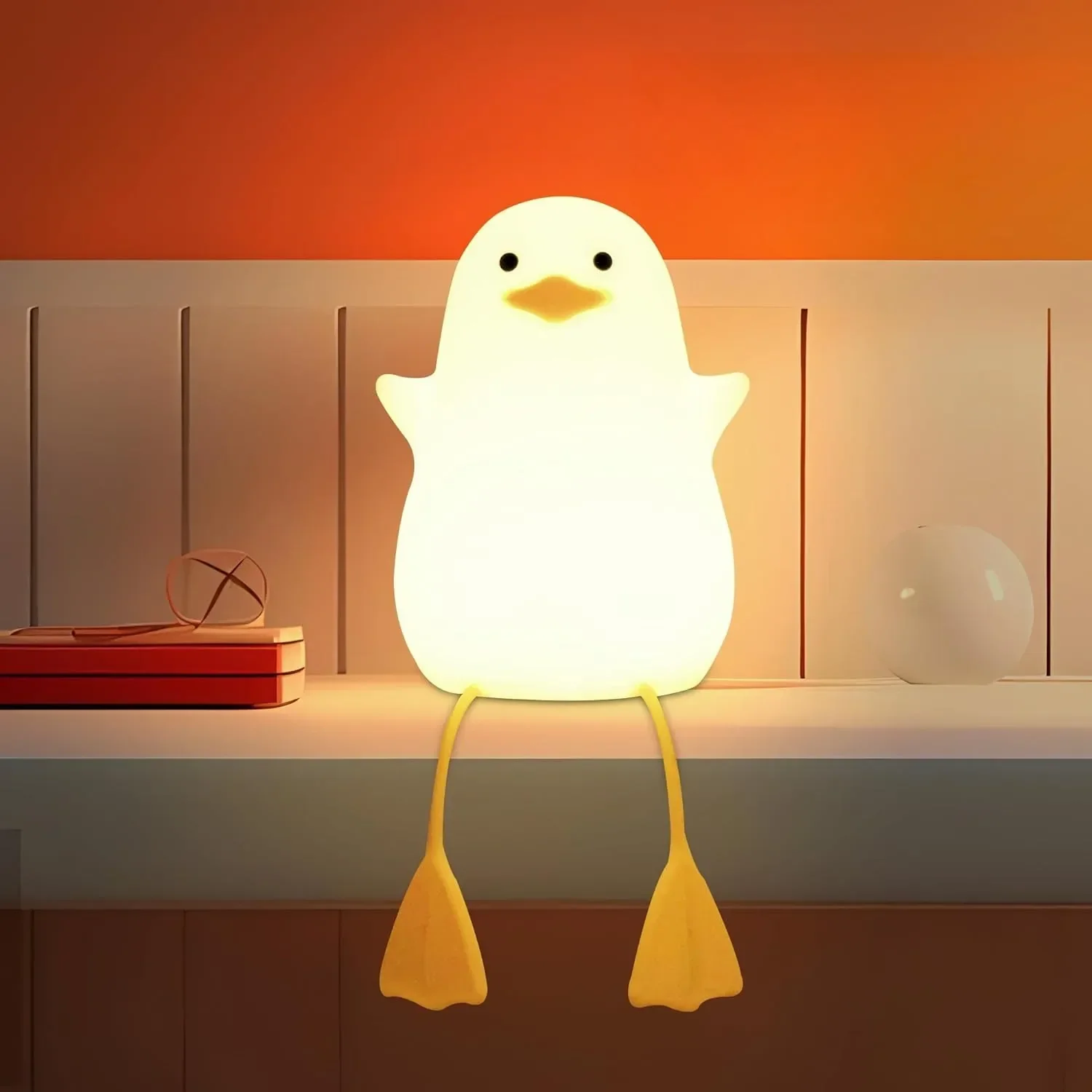 Charming Duck Soft Glow LED Desk Lamp - Image 1