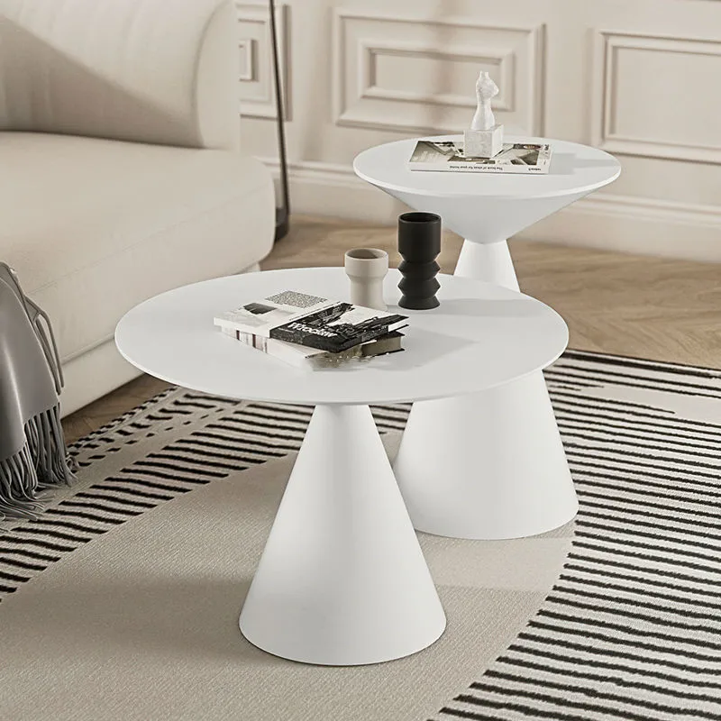 Creative Design Sphere Light Luxury Metal Coffee Table - Image 3
