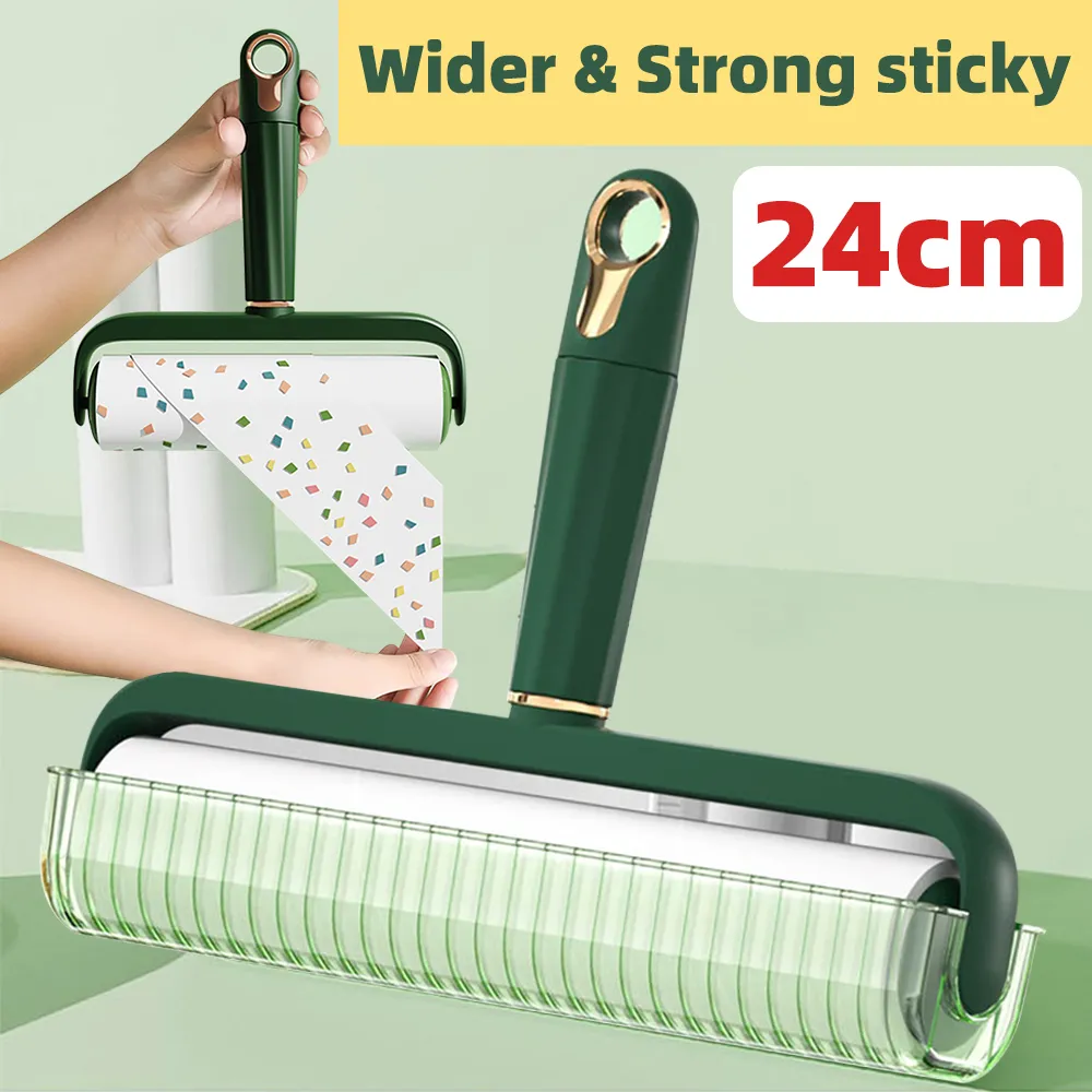Wide Sticky Clean Paws Pet Hair Lint Roller - Image 3