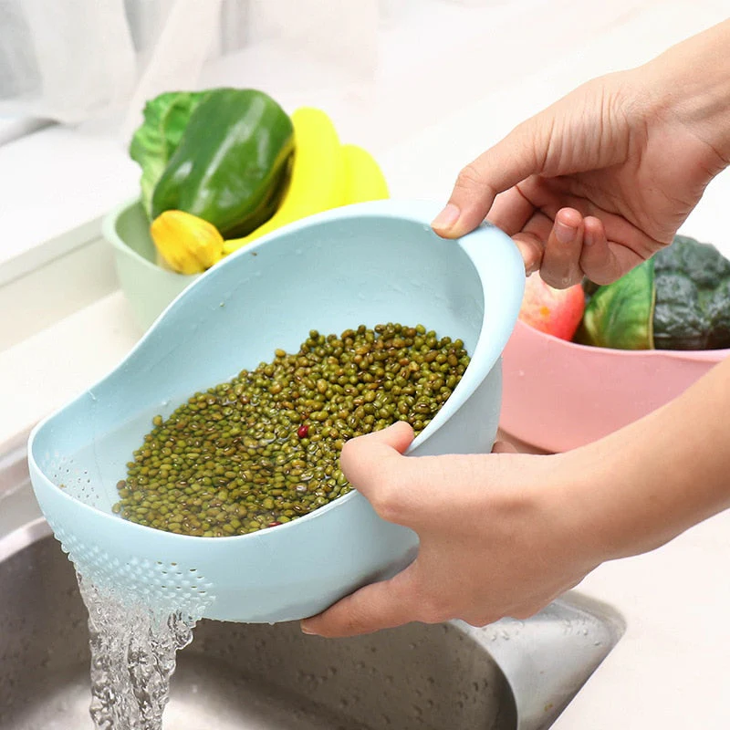 2in1 Easy Rice Drainer Basket - Image 3