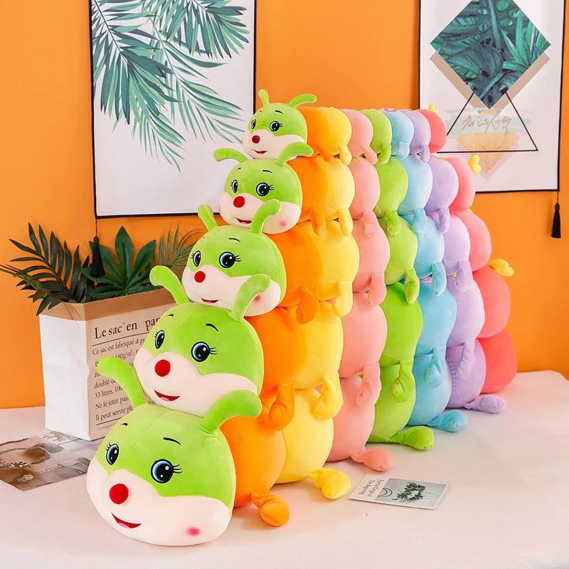 Happy Caterpillar Plush Toy - Image 1