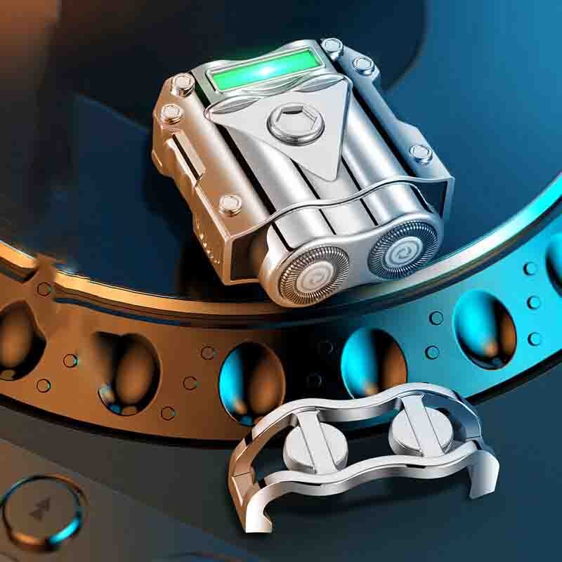 Creative USB Quick Charge Windproof Razor Lighter - Image 3