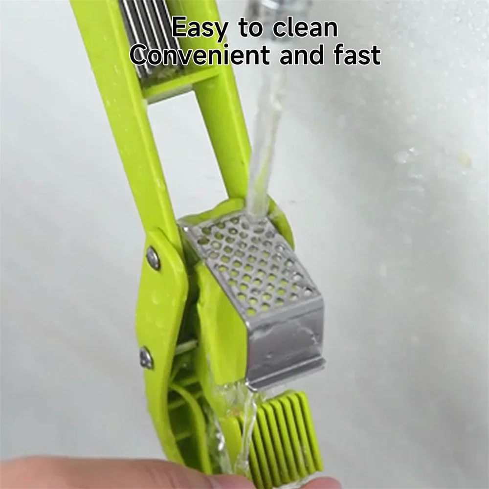 2in1 Garlic Crusher Slicing Kitchen Gadget - Image 3