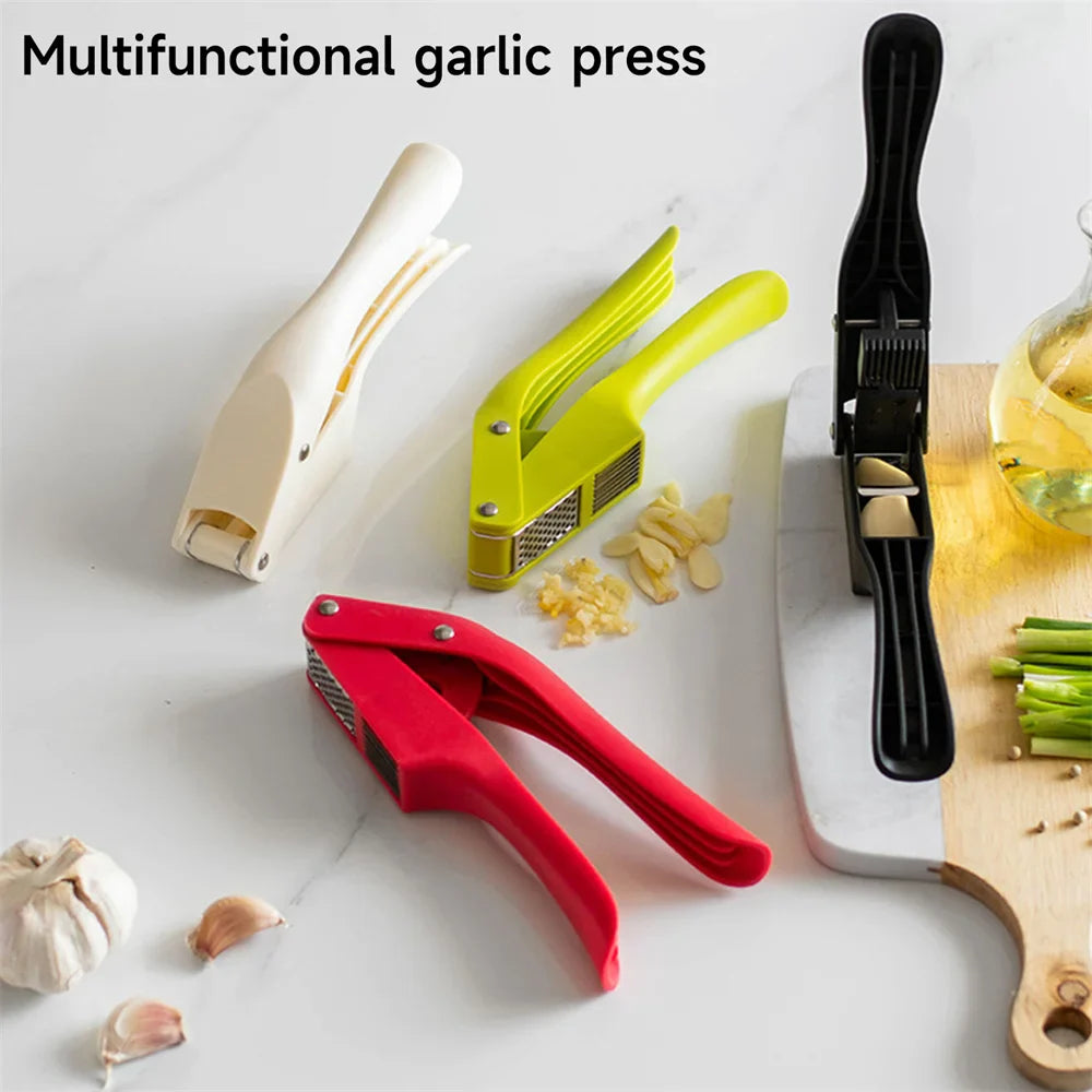 2in1 Garlic Crusher Slicing Kitchen Gadget - Image 2