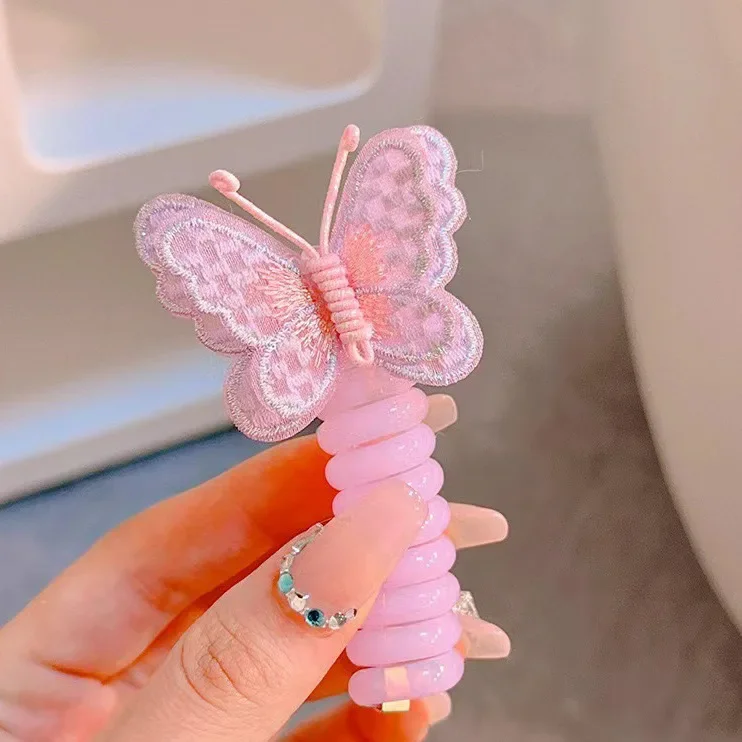 Butterfly Wings Spiral Hair Band - Image 3