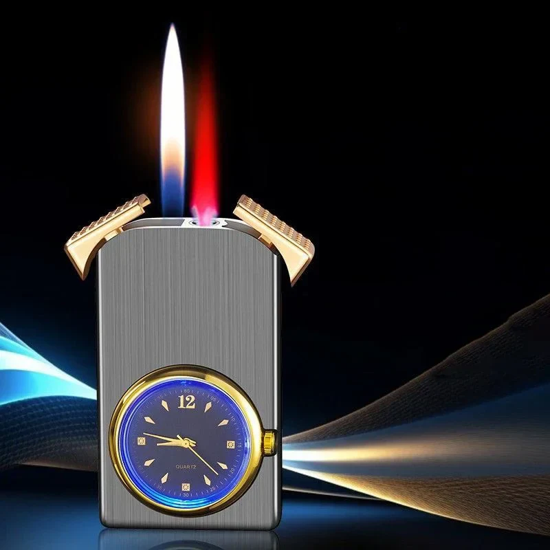 Creative Dual Fire Gradient Color Lighter Watch - Image 3
