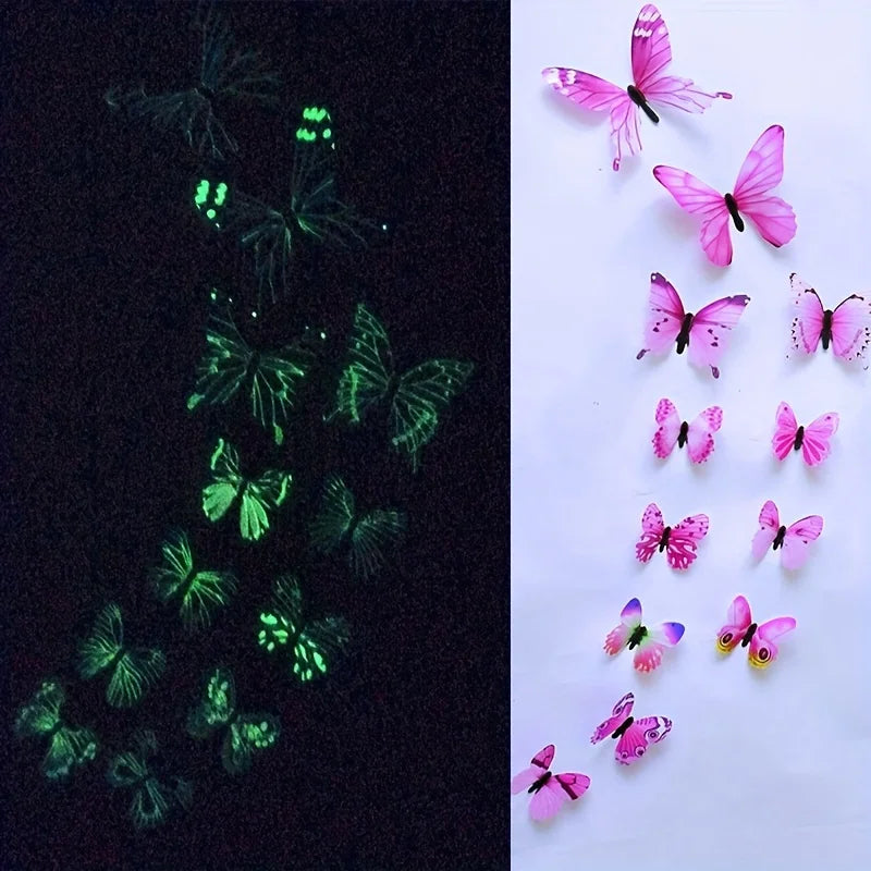 3D Wall Art Magical Luminous Butterfly - Image 3