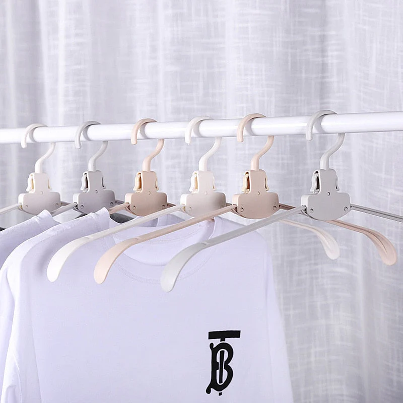 Easy Fold Wide Foldable Clothes Hanger - Image 3