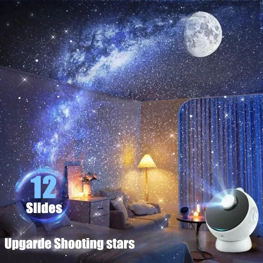 12in1 Shiny Star Meteor Bluetooth Night Projector - Image 3