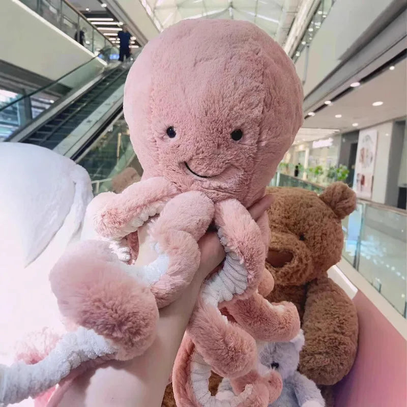 Friendly Octopus Soft Huggable Plush Toy - Image 3