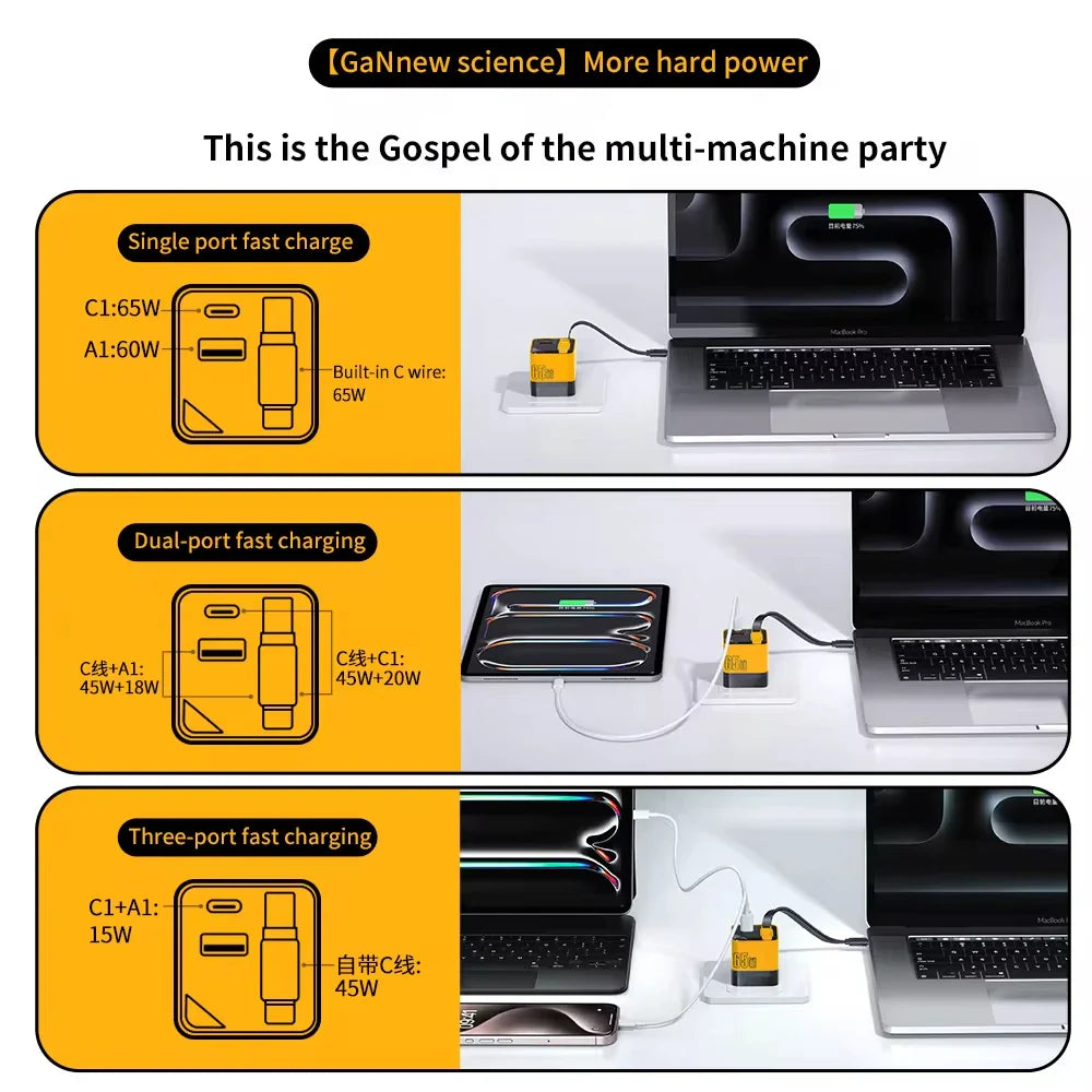 Ultimate Super Rapid USB-C Charging Station Cube - Image 3