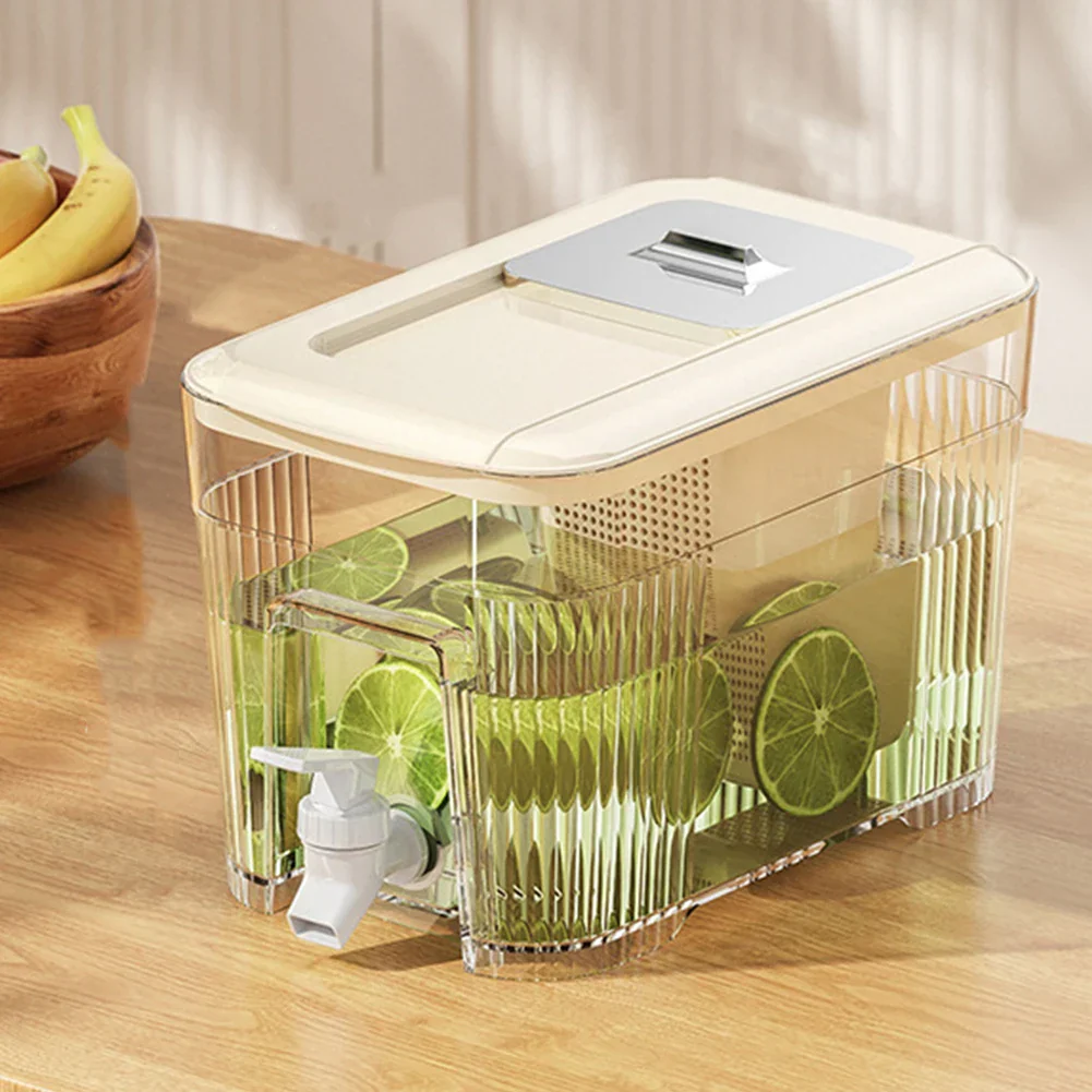 Built-in Spigot Portable Family-Sized Cold Beverage Dispenser - Image 2