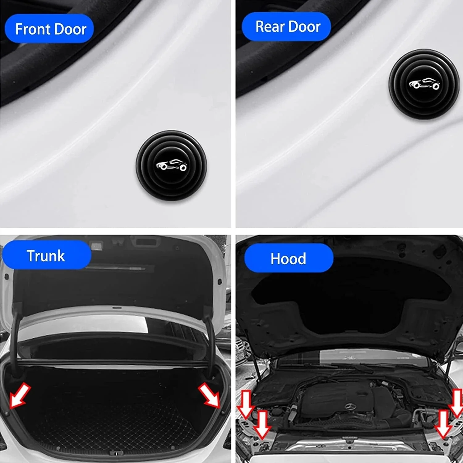 Car Door Shock Absorbing Pads - Image 3