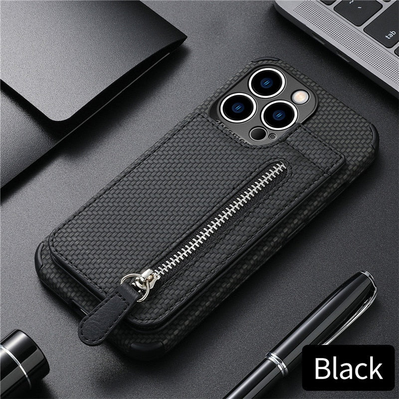 Zip Zip Elegance Wallet iPhone Case - Image 3