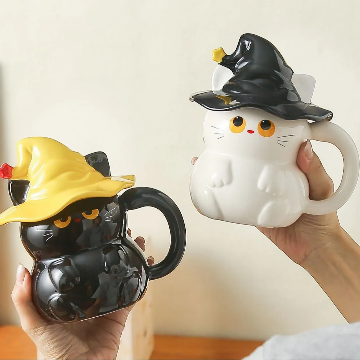 Midnight Witch Cat Mug - Image 2